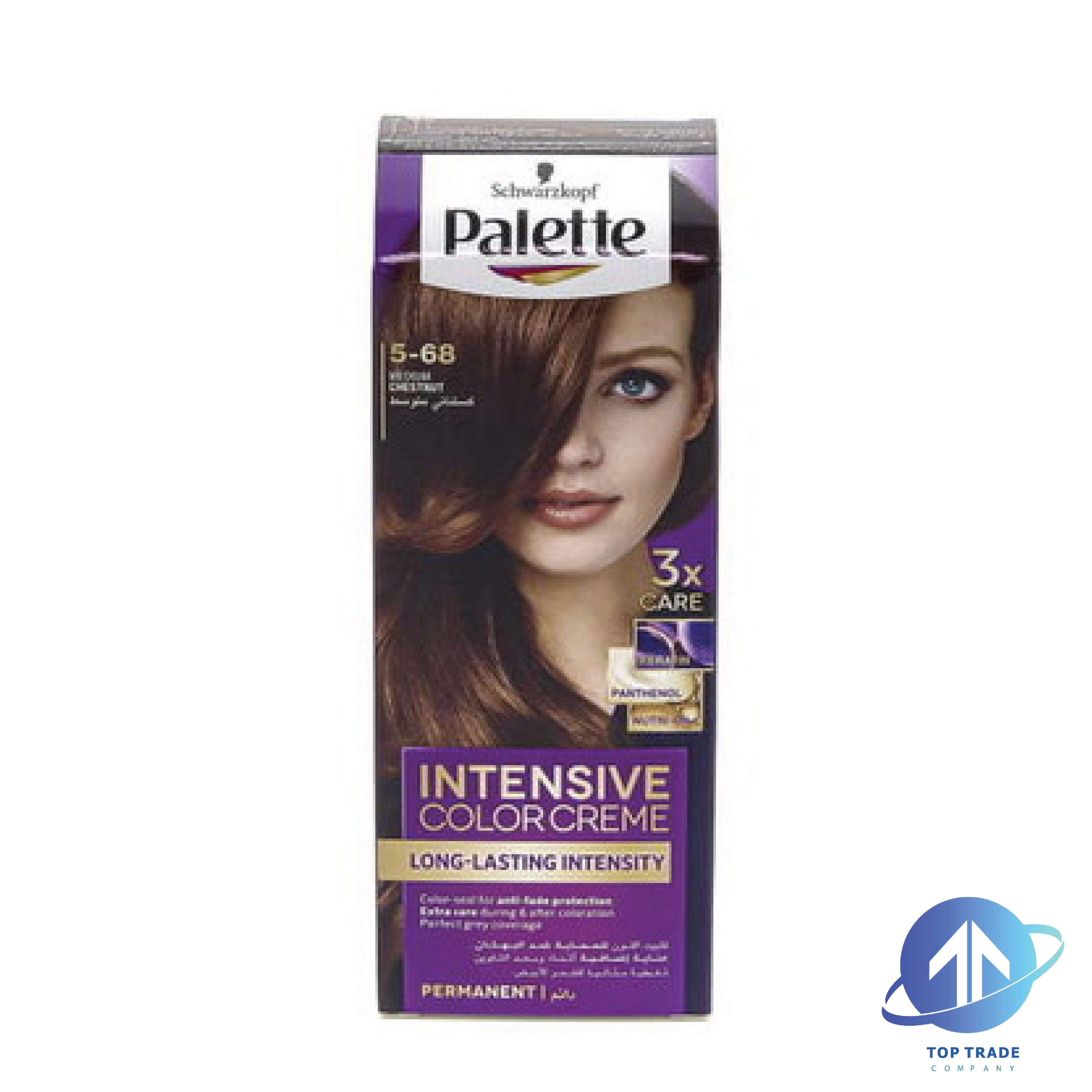 Palette Intensive Color Cream hair color 5-68 medium chestnut